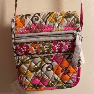 Vera Bradley Crossbody Bag- Tea Garden pattern